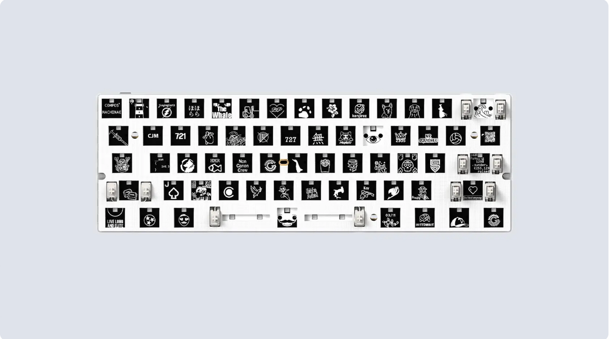Wooting 60HE v2 PCB 模组