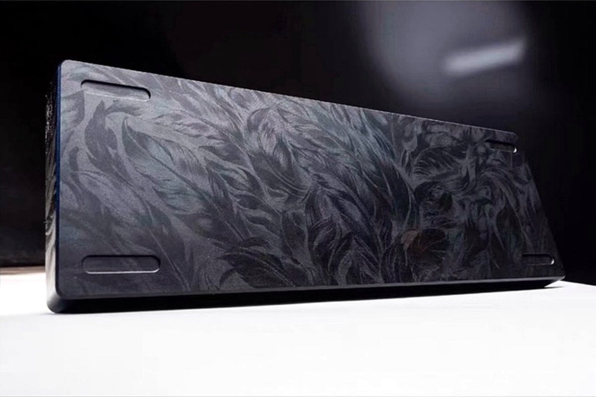 Feather-Pattern Aluminum Boat Case
