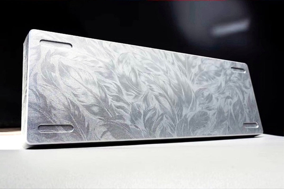 Feather-Pattern Aluminum Boat Case