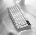 Carbon White Jelly Keycaps