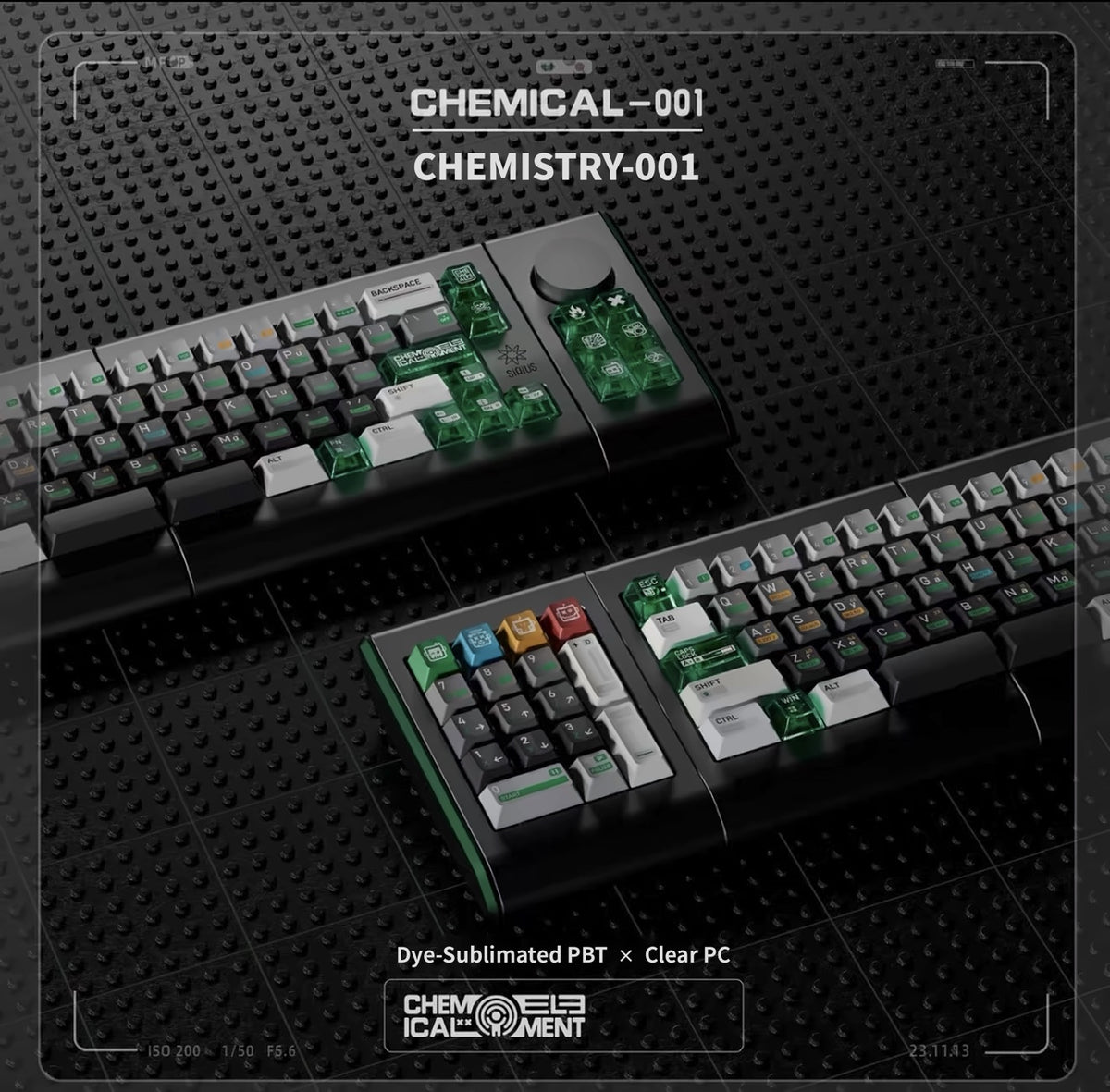 Chemical Element Keycaps